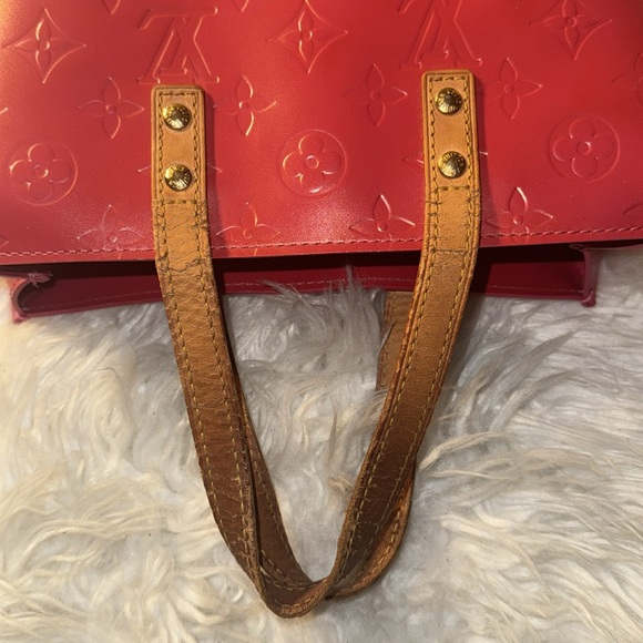 Louis Vuitton Framboise Monogram Vernis Reade PM Bag GUC - Picture 13 of 13